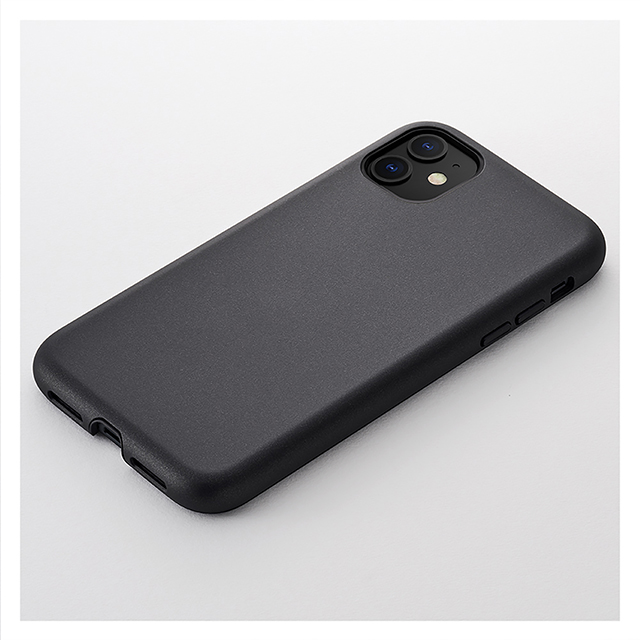 【アウトレット】【iPhone11/XR ケース】Smooth Touch Hybrid Case for iPhone11 (black)サブ画像