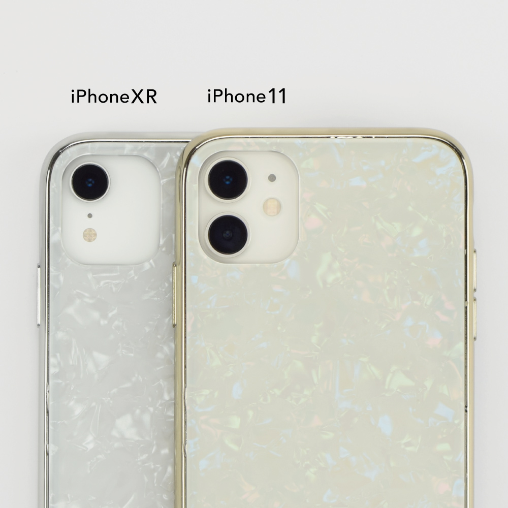 【アウトレット】【iPhone11/XR ケース】Glass Shell Case for iPhone11 (gold)goods_nameサブ画像