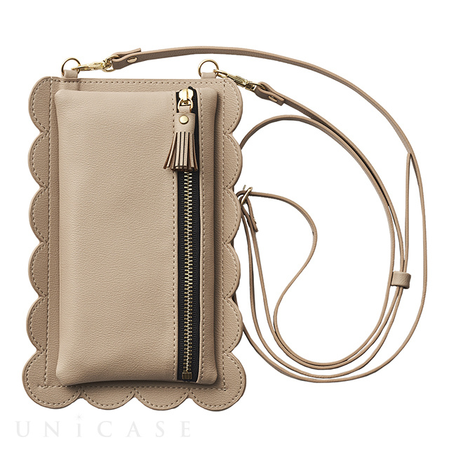 【アウトレット】ruffle handy for SmartPhone (beige) 