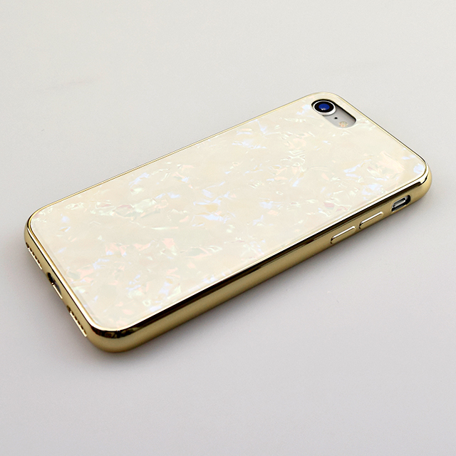 【アウトレット】【iPhoneSE(第3/2世代)/8/7 ケース】Glass Shell Case for iPhoneSE(第2世代) (gold)goods_nameサブ画像