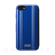 【アウトレット】【iPhoneSE(第3/2世代)/8/7 ケース】ZERO HALLIBURTON Hybrid Shockproof Flip Case for iPhoneSE(第2世代) (Blue)