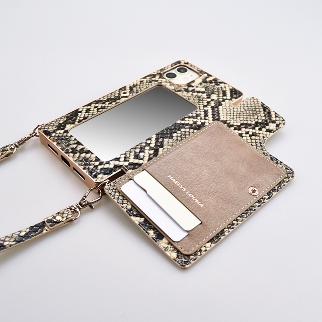 【アウトレット】【iPhone11/XR ケース】Cross Body Case Animal Series for iPhone11（python）サブ画像