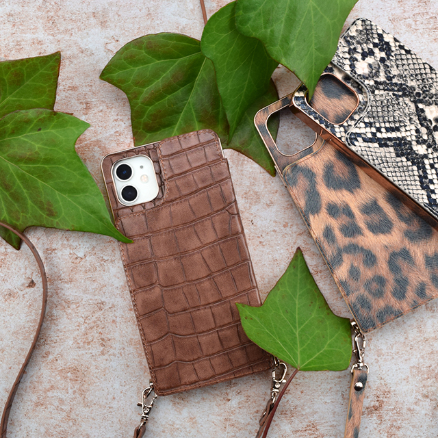 【アウトレット】【iPhone11/XR ケース】Cross Body Case Animal Series for iPhone11（python）サブ画像