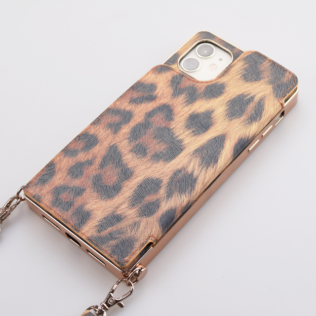 【アウトレット】【iPhone11/XR ケース】Cross Body Case Animal Series for iPhone11（leopard）goods_nameサブ画像