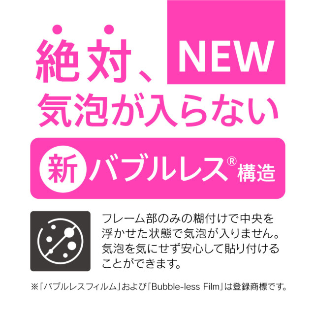 【Apple Watch フィルム 42mm】気泡ゼロ [FLEX 3D] 高透明 複合フレームガラス (ブラック) for Apple Watch Series3/2/1goods_nameサブ画像