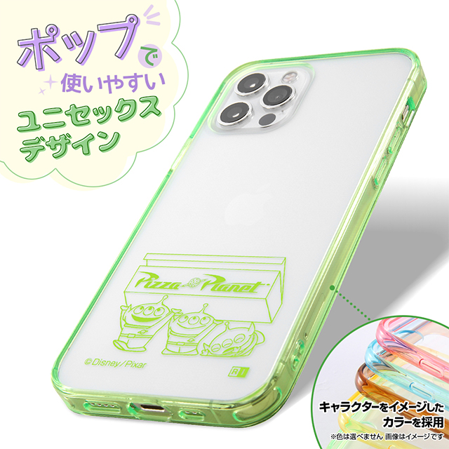 【iPhone12/12 Pro ケース】ディズニー・ピクサーキャラクター/ハイブリッドケース Charaful (エイリアン)goods_nameサブ画像