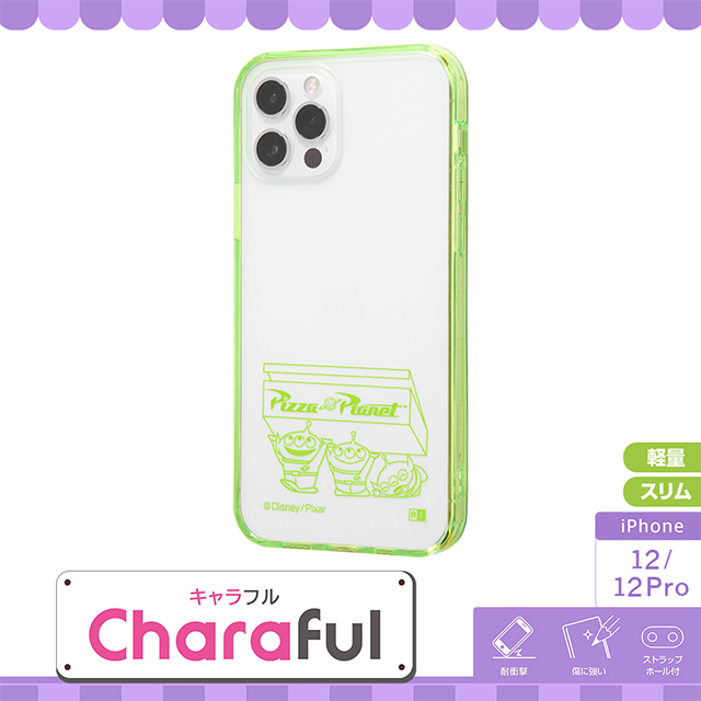 【iPhone12/12 Pro ケース】ディズニー・ピクサーキャラクター/ハイブリッドケース Charaful (エイリアン)サブ画像