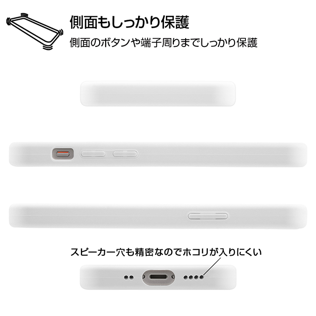 【iPhone12 mini ケース】Perfect Fit スムースケース (ブラック)goods_nameサブ画像