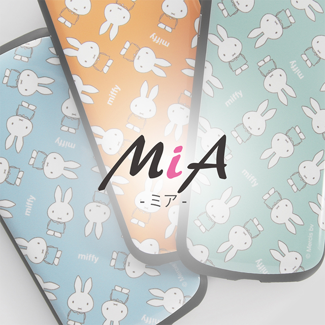 【iPhoneSE(第3/2世代)/8/7 ケース】ミッフィー/耐衝撃ケース MiA (ブルー/ミッフィー総柄)goods_nameサブ画像