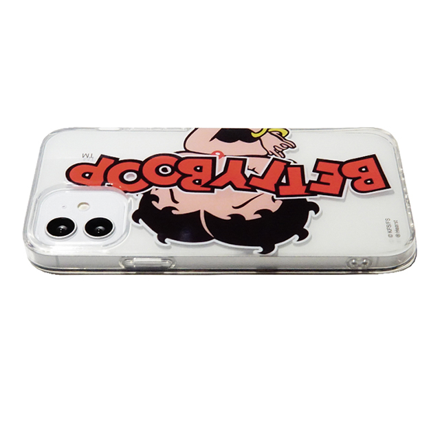 【iPhone12 mini ケース】BETTY BOOP TPUケース (LOGO Red＆Black)サブ画像