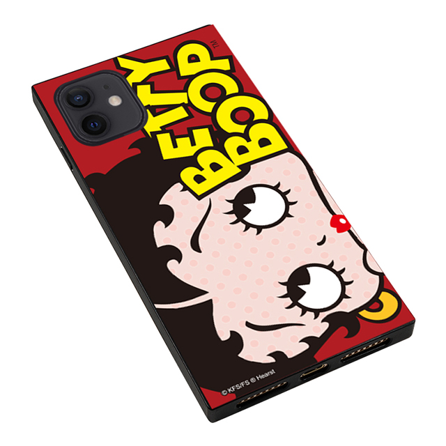 【iPhone12 mini ケース】BETTY BOOP ガラスケース (RED LOGO DOT)サブ画像