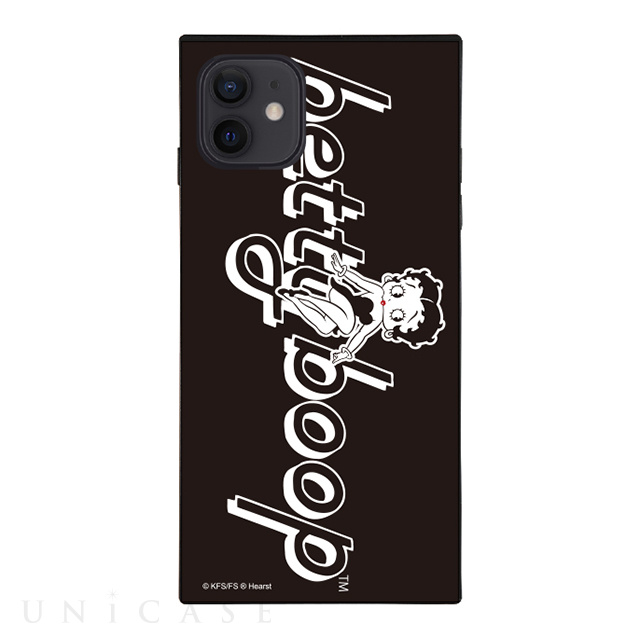 【iPhone12/12 Pro ケース】BETTY BOOP ガラスケース (BLACK GIRL)