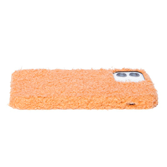 【iPhone12/12 Pro ケース】もこもこ背面ケース MOCOMOCO (ORANGE)サブ画像