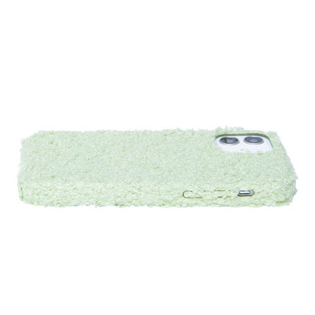 【iPhone12/12 Pro ケース】もこもこ背面ケース MOCOMOCO (GREEN)goods_nameサブ画像