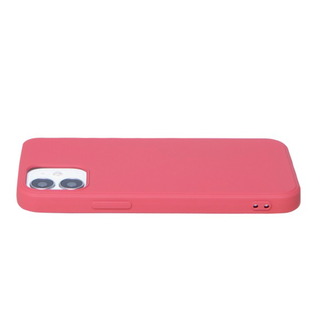 【iPhone12 mini ケース】シリコンケース SILICONE (RED)goods_nameサブ画像