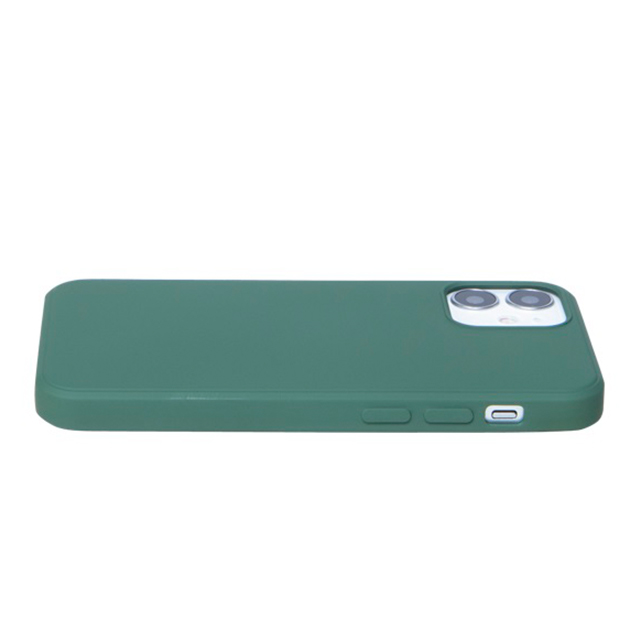 【iPhone12 mini ケース】シリコンケース SILICONE (GREEN)サブ画像