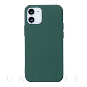 【iPhone12 mini ケース】シリコンケース SILICONE (GREEN)