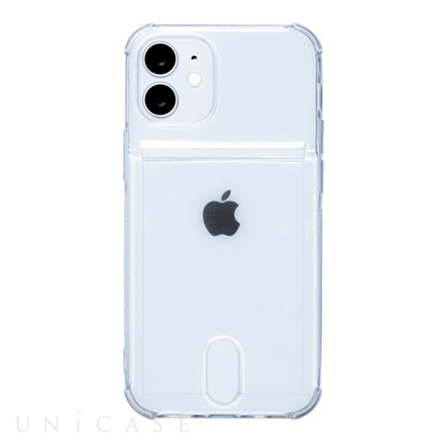 【iPhone12 mini ケース】シリコンケース TPU (CLEAR)