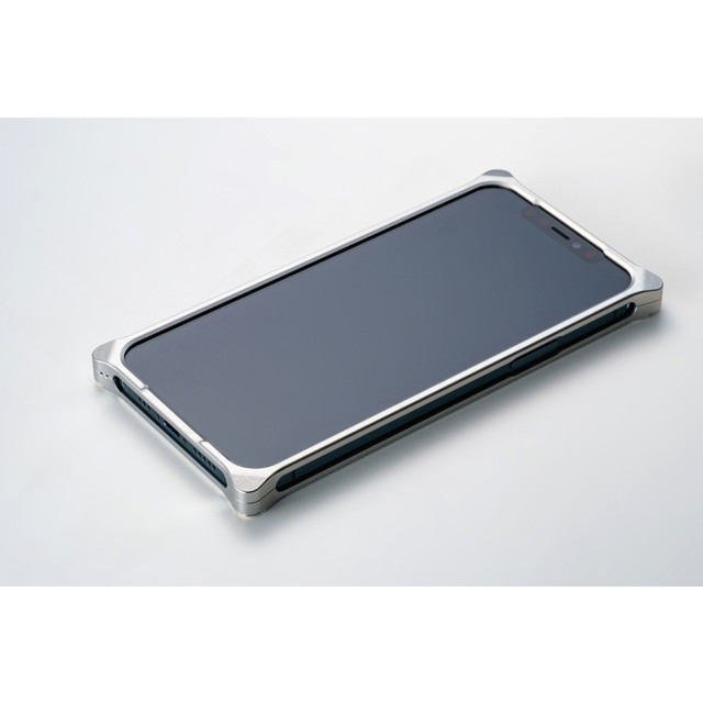 iPhone12 Pro Max ケース】ソリッドバンパー (シルバー) GILD design