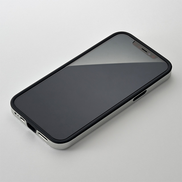 【iPhone12 Pro Max ケース】MagSafe 充電可能 ZERO HALLIBURTON Hybrid Shockproof Case for iPhone12 Pro Max(Silver)サブ画像