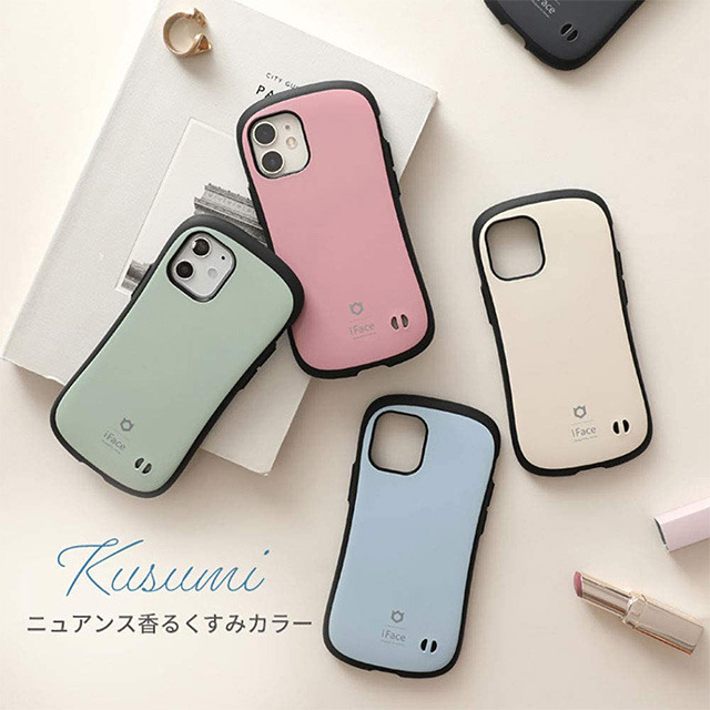 【iPhone12 mini ケース】iFace First Class KUSUMIケース (くすみホワイト)サブ画像