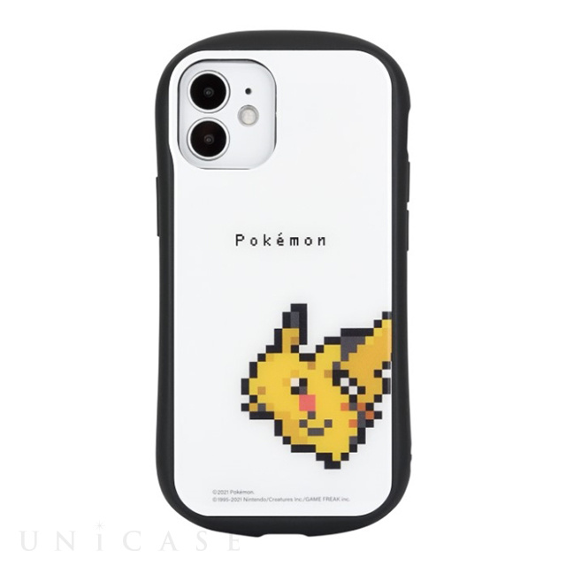 【iPhone12 mini ケース】ポケットモンスター ハイブリッドガラスケース (ピカチュウ)