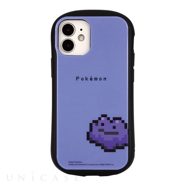 【iPhone12 mini ケース】ポケットモンスター ハイブリッドガラスケース (メタモン)