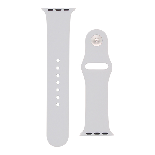 【Apple Watch バンド 49/45/44/42mm】シリコンバンド (ライトグレー) for Apple Watch Ultra2/1/SE(第2/1世代)/Series9/8/7/6/5/4/3/2/1goods_nameサブ画像