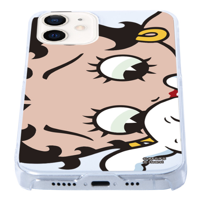 【iPhone12/12 Pro ケース】Betty Boop クリアケース (I love you)サブ画像