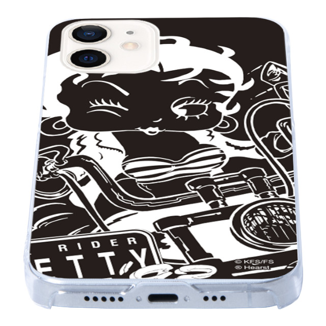 【iPhone12/12 Pro ケース】Betty Boop クリアケース (Bike)goods_nameサブ画像