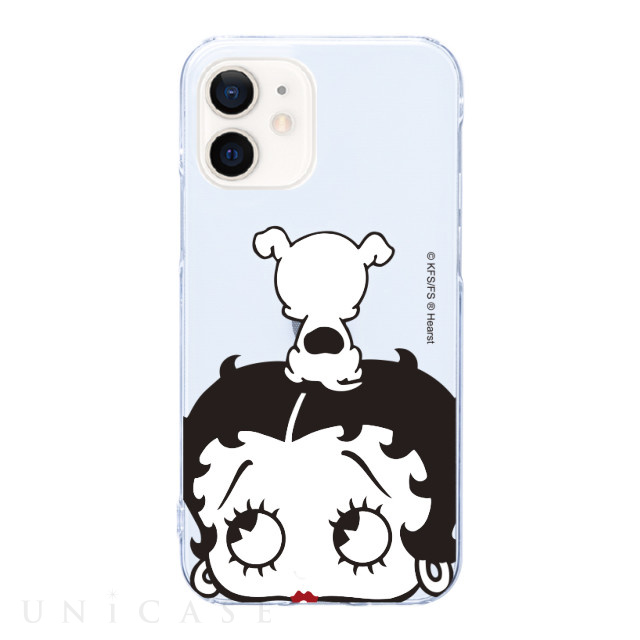 【iPhone12/12 Pro ケース】Betty Boop クリアケース (Head)