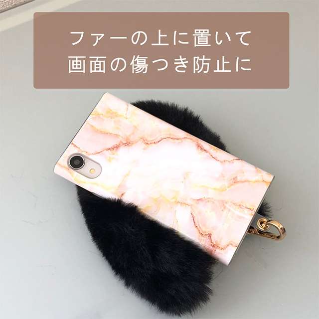 もふすと もふもふ ファー リストストラップ (ピンク)goods_nameサブ画像