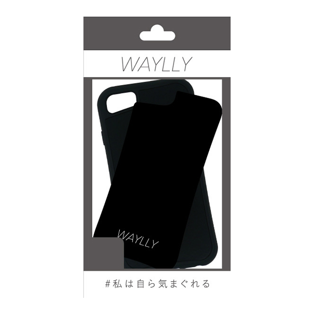 【iPhoneSE(第2世代)/8/7/6s/6 ケース】WAYLLY-MKセットドレッサー (スモールロゴ ブラック)goods_nameサブ画像