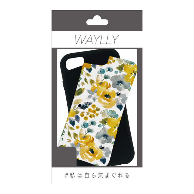 【iPhoneSE(第2世代)/8/7/6s/6 ケース】WAYLLY-MKセットドレッサー (フラワー イエロー)サブ画像