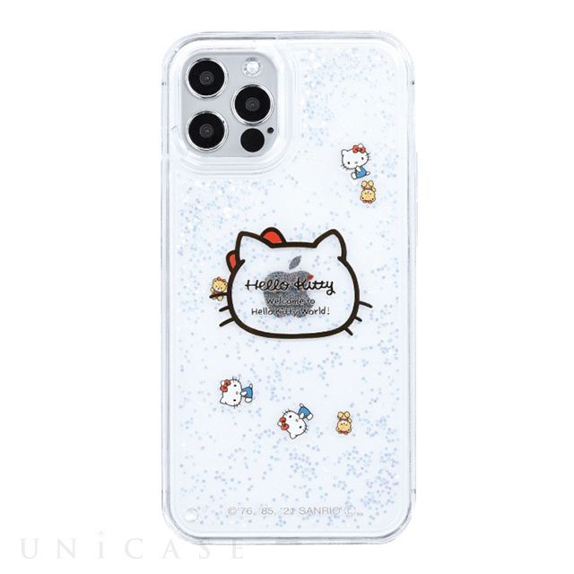 【iPhone12/12 Pro ケース】サンリオキャラクターズ グリッターケース (ハローキティ)