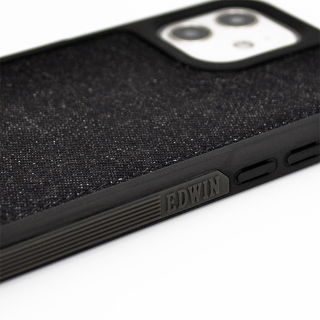 【iPhone12/12 Pro ケース】EDWIN サイドオーナメントケース (ブラック)goods_nameサブ画像