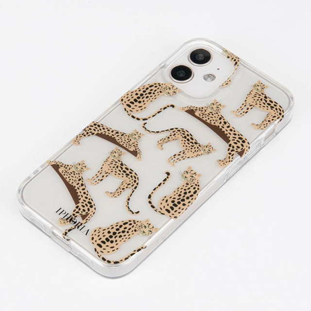 【iPhone12 mini ケース】Transparent Leopard Mosaicサブ画像