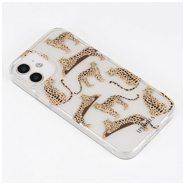 【iPhone12 mini ケース】Transparent Leopard Mosaicgoods_nameサブ画像