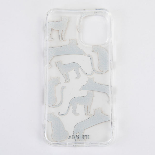 【iPhone12 mini ケース】Transparent Leopard Mosaicサブ画像