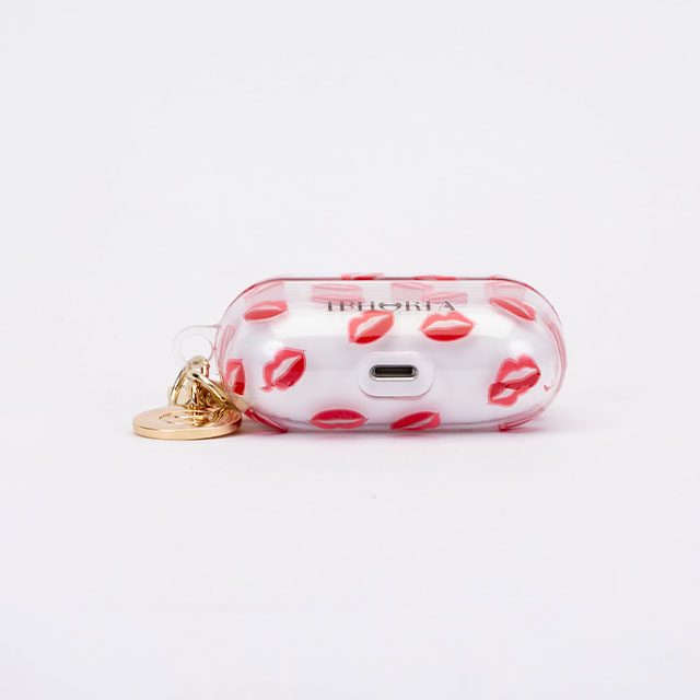 【AirPods Pro(第1世代) ケース】Key Chain Airpods Pro Case (Lips Print)goods_nameサブ画像