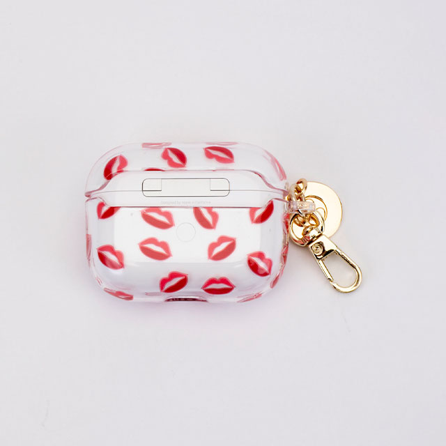 【AirPods Pro(第1世代) ケース】Key Chain Airpods Pro Case (Lips Print)goods_nameサブ画像