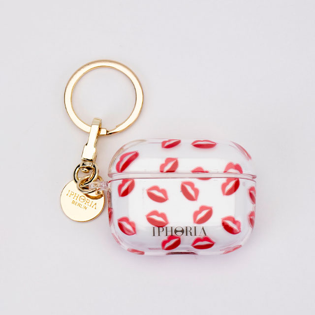 【AirPods Pro(第1世代) ケース】Key Chain Airpods Pro Case (Lips Print)goods_nameサブ画像