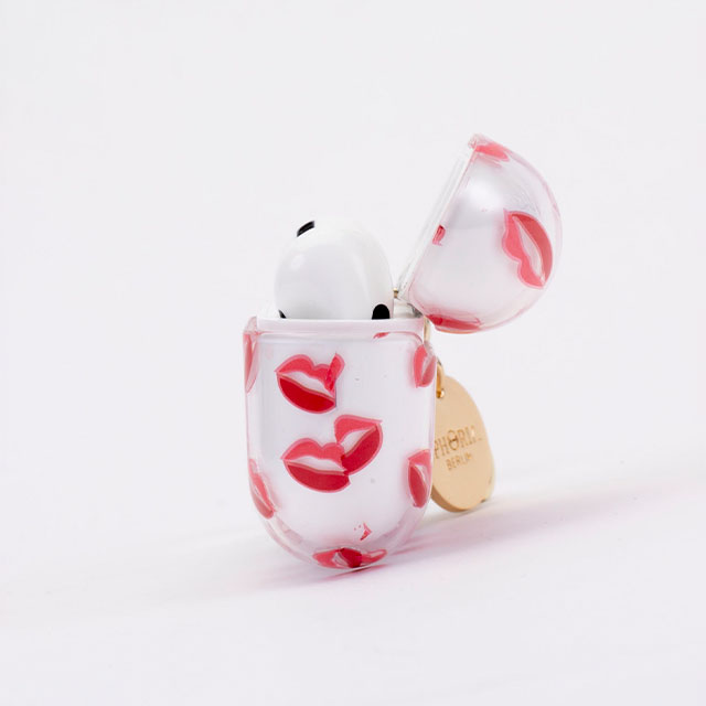 【AirPods Pro(第1世代) ケース】Key Chain Airpods Pro Case (Lips Print)goods_nameサブ画像