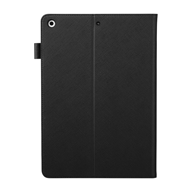 【iPad(10.2inch)(第9/8/7世代) ケース】“EURO Passione” Book PU Leather Case (Black)goods_nameサブ画像