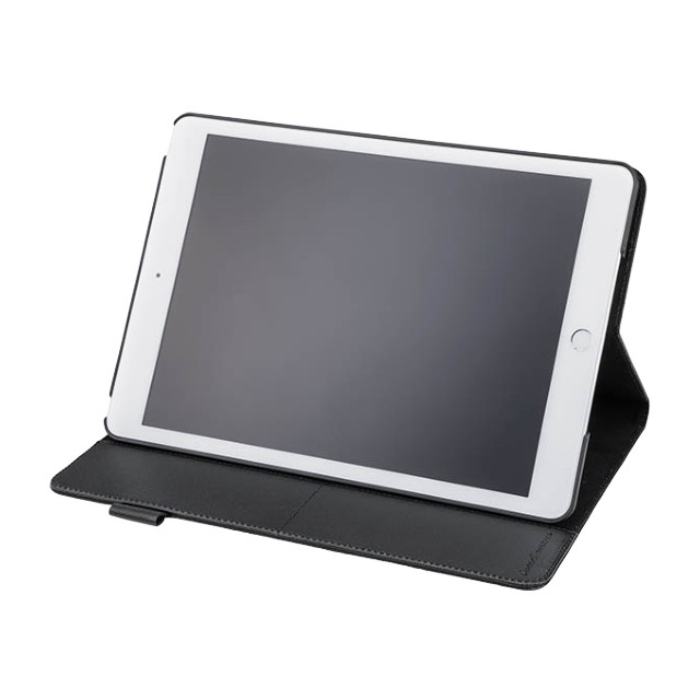 【iPad(10.2inch)(第9/8/7世代) ケース】“EURO Passione” Book PU Leather Case (Black)goods_nameサブ画像