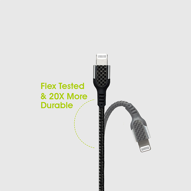 Carbon Fiber MFi USB-C to Lightning Fast Charging Cableサブ画像