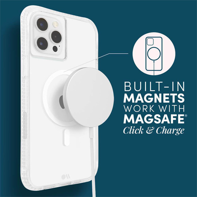 【iPhone12/12 Pro ケース】MagSafe対応・抗菌・耐衝撃ケース Tough Clear Plusサブ画像