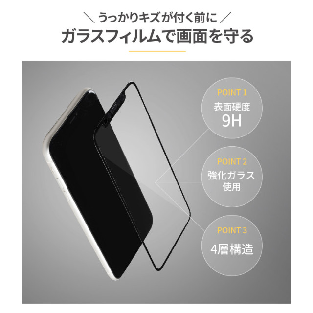 【iPhoneSE(第3/2世代)/8/7/6s/6 フィルム】iFace Round Edge Tempered Glass Screen Protector ラウンドエッジ強化ガラス 液晶保護シート (光沢・ベージュ)goods_nameサブ画像