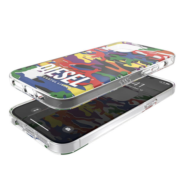 【iPhone12 Pro Max ケース】DIESEL+Pride Clear (Colorful)