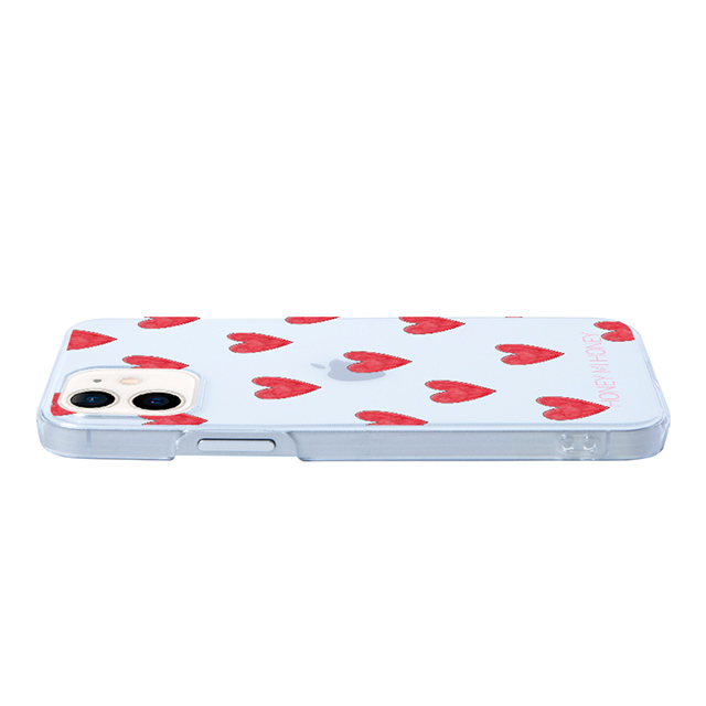 【iPhone12/12 Pro ケース】クリアケース (Heart)goods_nameサブ画像